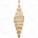 DecorBites™ Crystal Chandelier for Penthouse Villa Living Room - Modern Light Luxury Design
