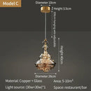 Decorbites crystal chandelier glass pendant light for dining room