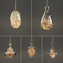 Decorbites crystal chandelier glass pendant light for dining room