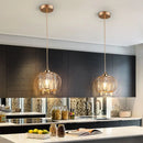 DecorBites™ Crystal Chandelier Lantern Pendant Light Fixture for Modern Home Décor