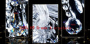 Modern silver decorbites crystal chandelier for dining room