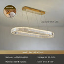 Modern gold spiral crystal chandelier staircase pendant light
