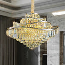 DecorBites™ Crystal Chandelier LED Lighting for Luxury Living Room, Bedroom, Dining Room