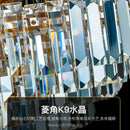 DecorBites™ Crystal Chandelier LED Lighting for Luxury Living Room, Bedroom, Dining Room