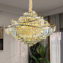 DecorBites™ Crystal Chandelier LED Lighting for Luxury Living Room, Bedroom, Dining Room