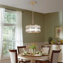 DecorBites™ Crystal Chandelier LED Pendant Light for Modern Home Decor