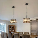DecorBites™ Crystal Chandelier LED Pendant Light for Modern Home Decor
