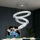 DecorBites™ Crystal Chandelier LED Pendant Lighting for Living Room