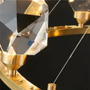 DecorBites™ Crystal Chandelier LED Pendant Lights for Modern Nordic Home Decor