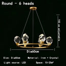 DecorBites™ Crystal Chandelier LED Pendant Lights High-end Nordic Modern Style Indoor Lighting
