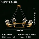 DecorBites™ Crystal Chandelier LED Pendant Lights High-end Nordic Modern Style Indoor Lighting