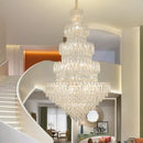 Postmodern golden decorbites crystal chandelier light dining room