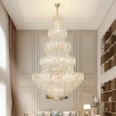 Postmodern golden decorbites crystal chandelier light dining room