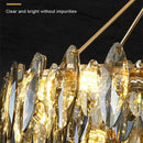DecorBites™ Crystal Chandelier Light: Modern LED Pendant Lamp for Bedroom & Living Room.