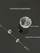 DecorBites™ Crystal Chandelier Lighting for Living Room Hotel Lobby Ceiling