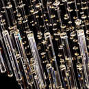 DecorBites™ Crystal Chandelier Lighting Luxury Home Decor Loft Villa Stairs Chandeliers