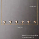 DecorBites™ Crystal Chandelier Lights for Modern Kitchen Island Bar Decor