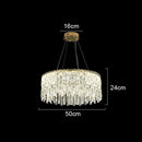 Modern gold decorbites crystal chandelier for living room lighting