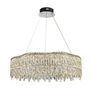 Modern gold decorbites crystal chandelier for living room lighting