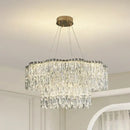 Modern gold decorbites crystal chandelier for living room lighting
