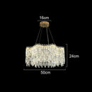 Modern gold decorbites crystal chandelier for living room lighting