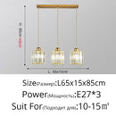 DecorBites™ Crystal Chandelier Luxury Ceiling Lamp LED Modern Pendant Light for Indoor Spaces
