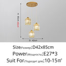 DecorBites™ Crystal Chandelier Luxury Ceiling Lamp LED Modern Pendant Light for Indoor Spaces