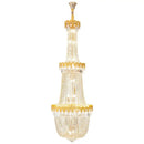Luxury gold decorbites crystal chandelier for living room stairwell