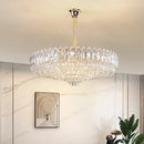 French luxury chrome decorbites crystal chandelier dining room light
