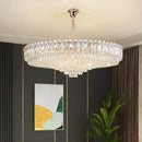French luxury chrome decorbites crystal chandelier dining room light
