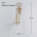 Luxury gold decorbites crystal chandelier for dining room