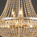 Luxury silver decorbites crystal chandelier for living room staircase