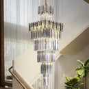 DecorBites™ Crystal Chandelier: Luxury Lighting for Living Room, Villa, Exhibition Hall