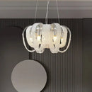 Luxury gold decorbites crystal chandelier living room pendant light