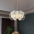 Luxury gold decorbites crystal chandelier living room pendant light