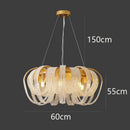 Luxury gold decorbites crystal chandelier living room pendant light