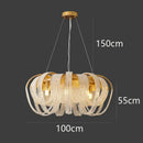 Luxury gold decorbites crystal chandelier living room pendant light