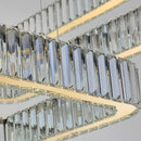 DecorBites™ Crystal Chandelier: Luxury Living Room & Bedroom Pendant Light