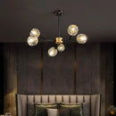 DecorBites™ Crystal Chandelier: Luxury Living Room & Dining Room Ceiling Light