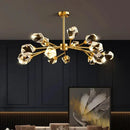 Luxury gold decorbites crystal chandelier for dining room