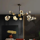 Luxury gold decorbites crystal chandelier for dining room