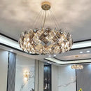 DecorBites™ Crystal Chandelier | Luxury Living Room Dining Light | Modern Ceiling Lamp