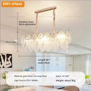 DecorBites™ Crystal Chandelier: Luxury Living Room Lighting for Elegant Home Decor