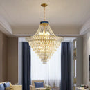 Modern gold decorbites crystal chandelier for villa living room