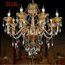 DecorBites™ Crystal Chandelier: Luxury Modern Home Lighting Decoration Living Room Indoor Light