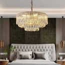 Modern gold decorbites crystal chandelier for dining room