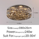 Luxury tiered chrome decorbites crystal chandelier for living room