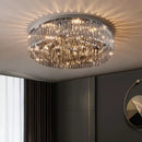 Luxury tiered decorbites crystal chandelier for living room