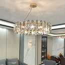 Luxury nordic gold decorbites crystal chandelier for living room