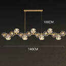DecorBites™ Crystal Chandelier | Luxury Pendant Light for Living and Dining Room